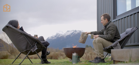 Alex and Elisa - Wawata Cabin Glenorchy.
