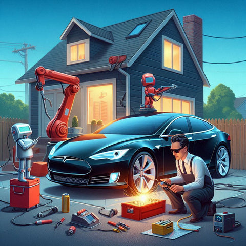 Manufactured Homes: Would Tesla build your new car, on your front lawn?